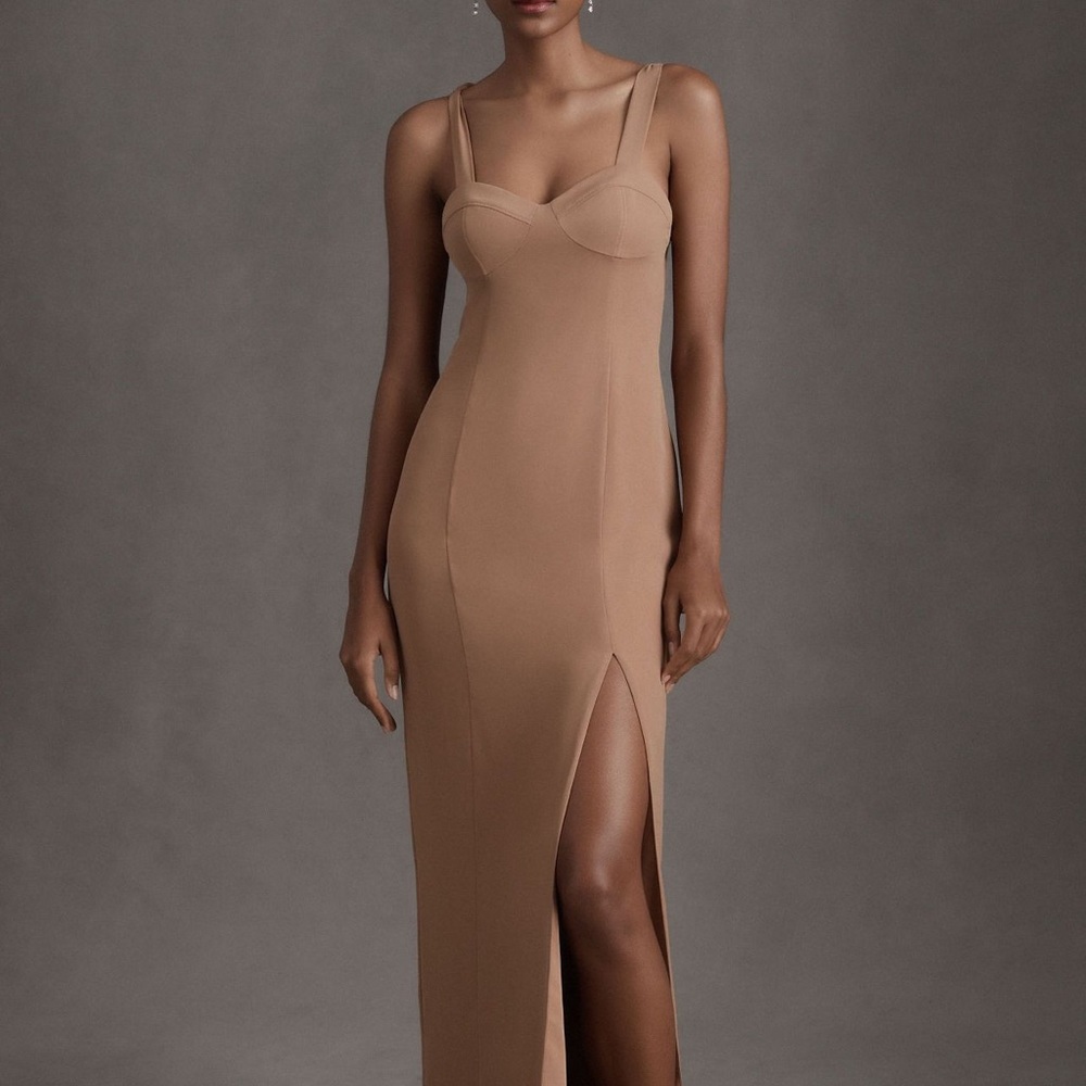 BHLDN Antonia Georgette Dress - Sienna